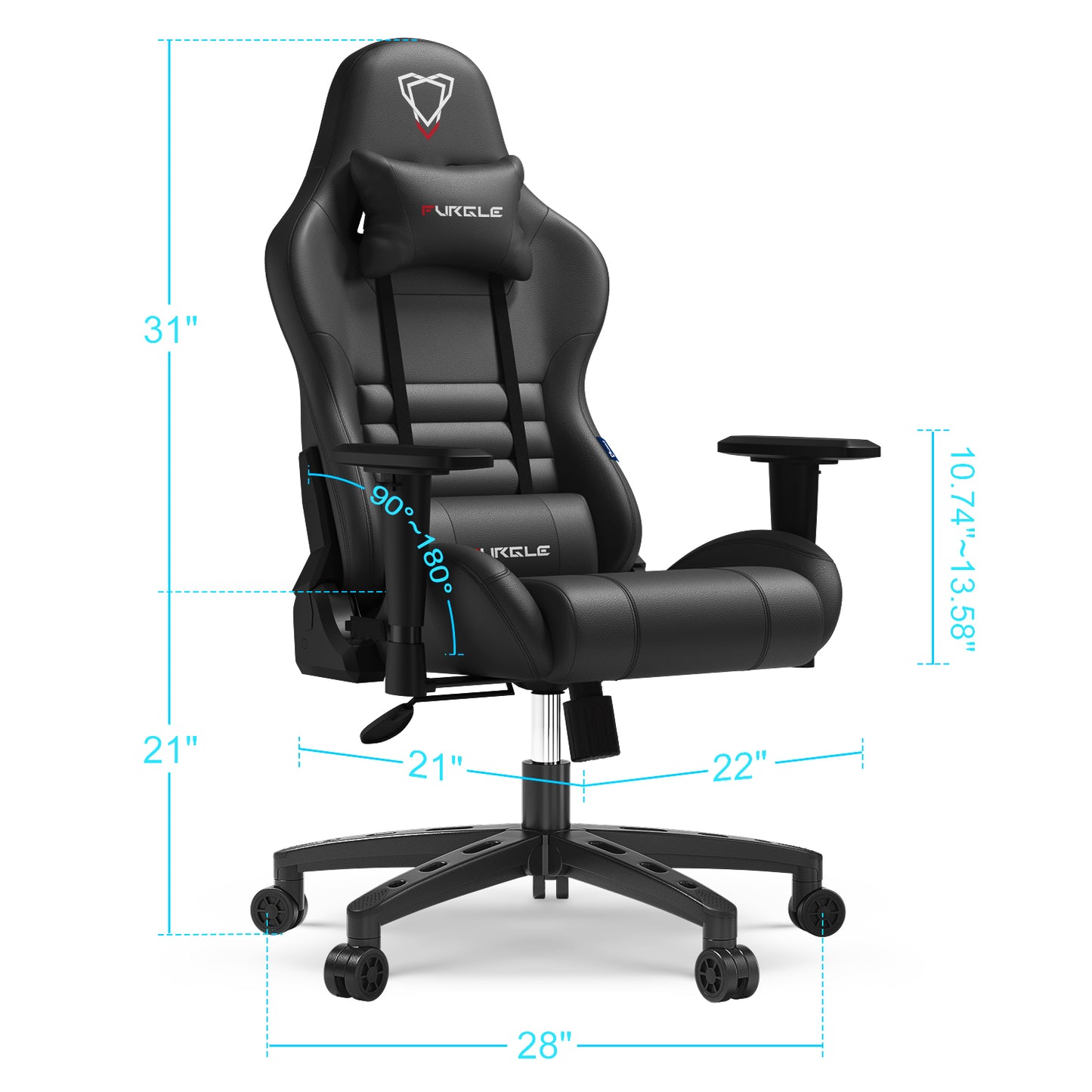 WCG Ergonomic Gaming Chair