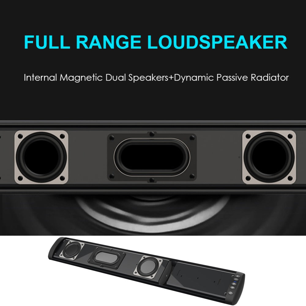 20W Column Wireless Bluetooth Speaker TV Soundbar Home Theater