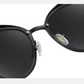 Vintage Polarized Sunglasses for Women  - Oval Cat-Eyed Styled Fashion Eyewear