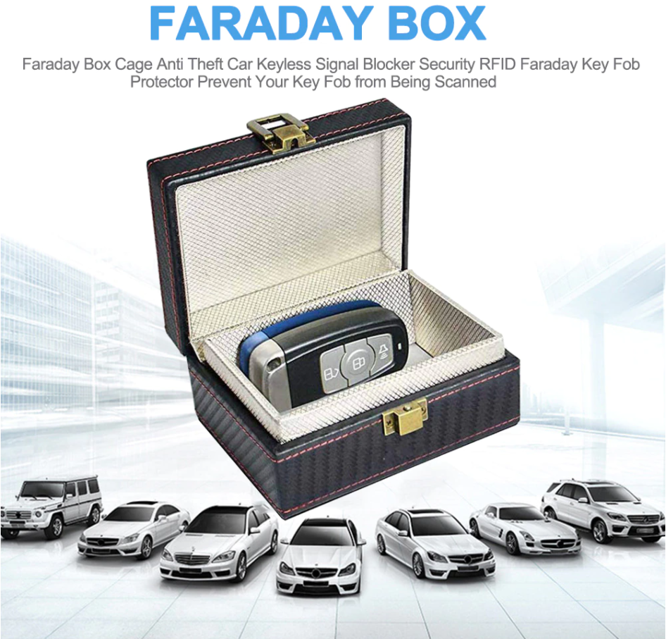 Faraday Box Signal Blocker Anti Theft RFID Security