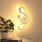 Design Art Musical Note Wall-Mounted Lamp