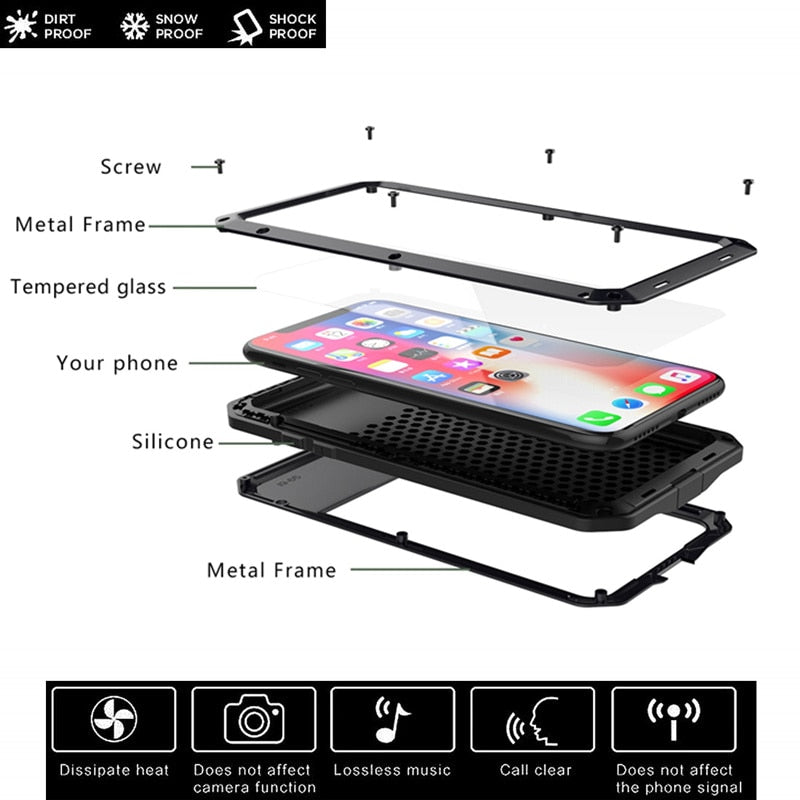 Metal Phone Case - Rugged Protection