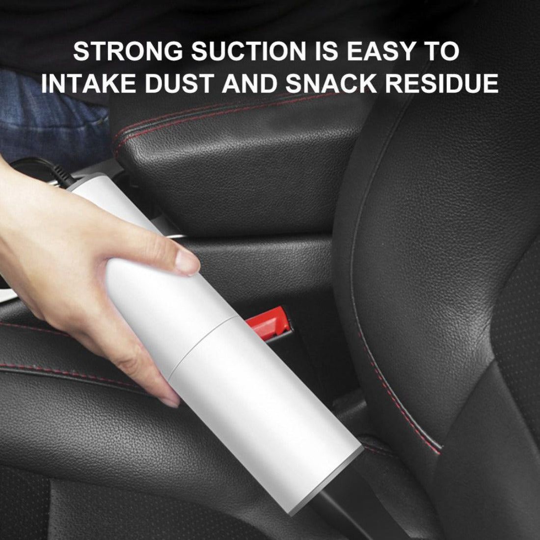 Portable Handheld Vacuum Cleaner with HEPA Filter for Car Cleaning