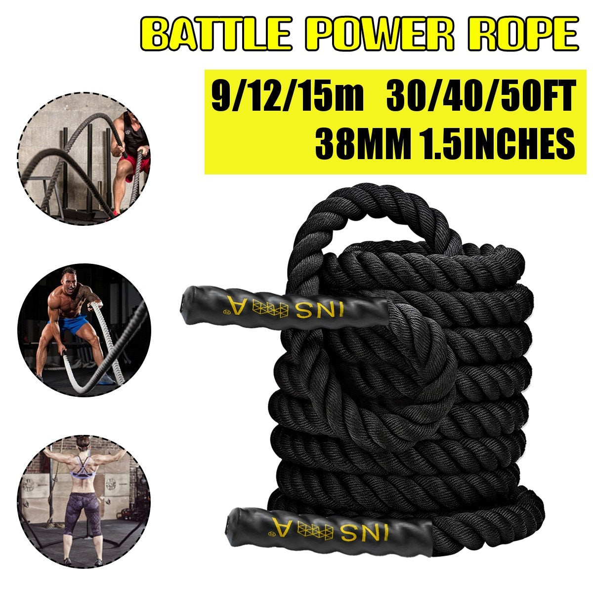 Fitness Training Heavy Rope - Various Lengths