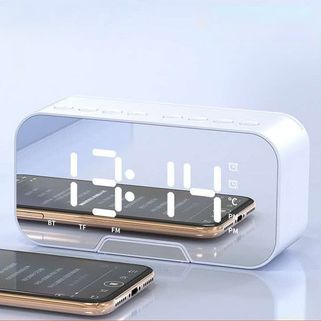 Digital Alarm Clock Multifunction Music Player Bluetooth