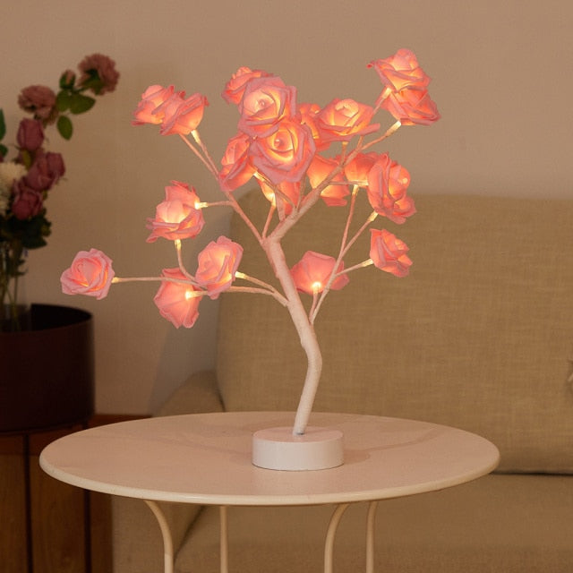 LED Table Flower Lamp