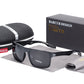 Polarized Sunglasses for Men / TR90 Square Frame / Ultralight Vintage / UV400 Protection